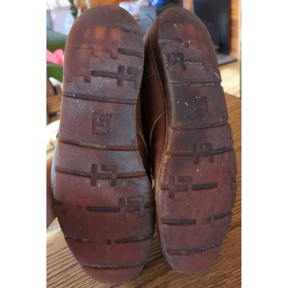 Vintage Brown‎ Leather Rancourt & Co. Men's Chukka Size 11D Ankle Boots Shoes
